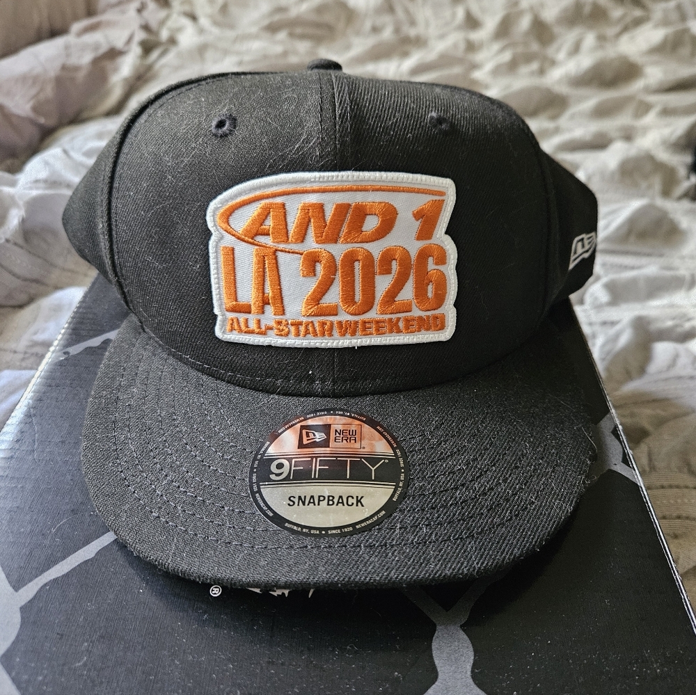AND1 LA 2026 NBA All-Star Weekend 9FIFTY Snapback Hat - Black